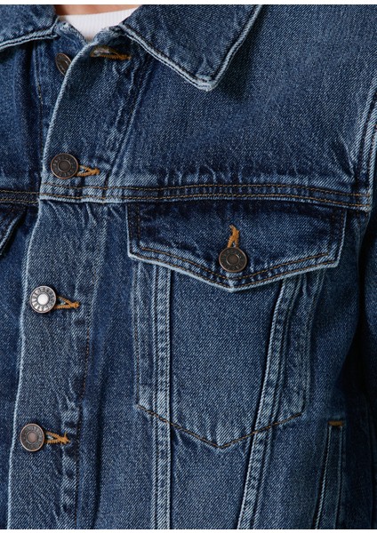 90S Mavi Denim Ceket fırsatları