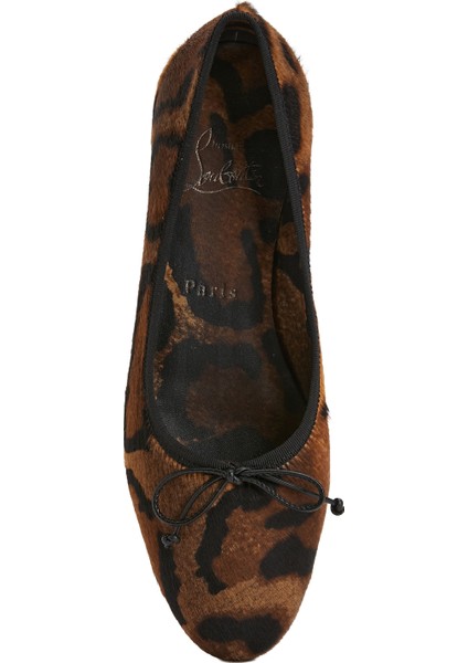 Sweetie Jane Leopar Desenli Deri Babet fırsatları