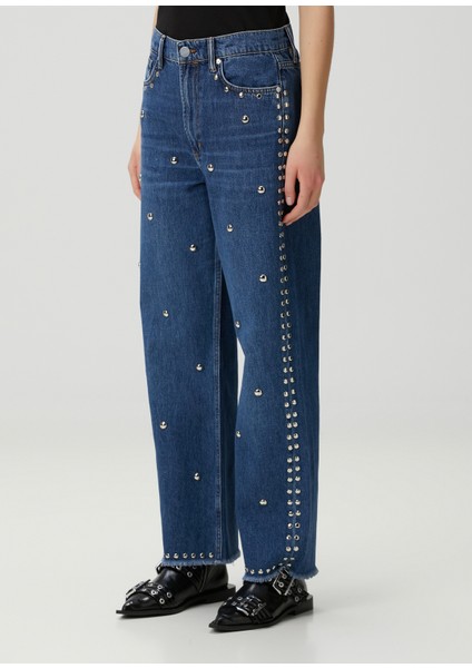Blake Stud Mavi Jean Pantolon modelleri