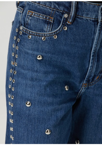 Blake Stud Mavi Jean Pantolon indirimleri