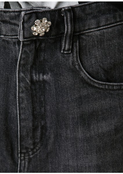 Carter Barrel Leg Siyah Jean Pantolon indirimleri