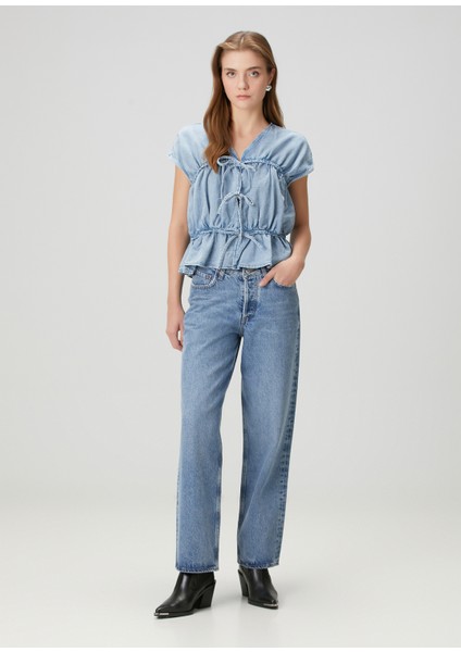 Remy Mavi Denim Bluz fiyatları