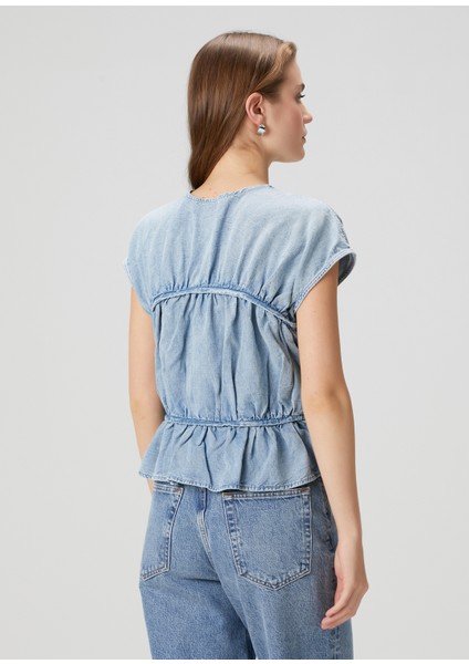 Remy Mavi Denim Bluz fırsatları