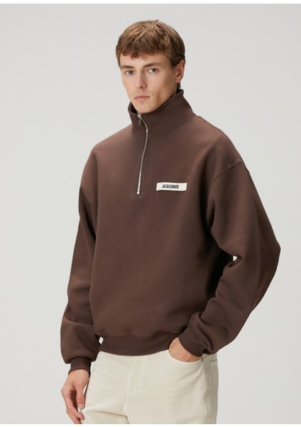 Gros Grain Kahverengi Sweatshirt