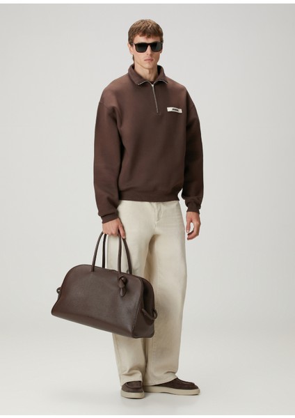 Gros Grain Kahverengi Sweatshirt fiyatları