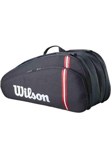 Tour 12PK Siyah Raket Tenis Çantası 2025 WR8037301001 fiyatları