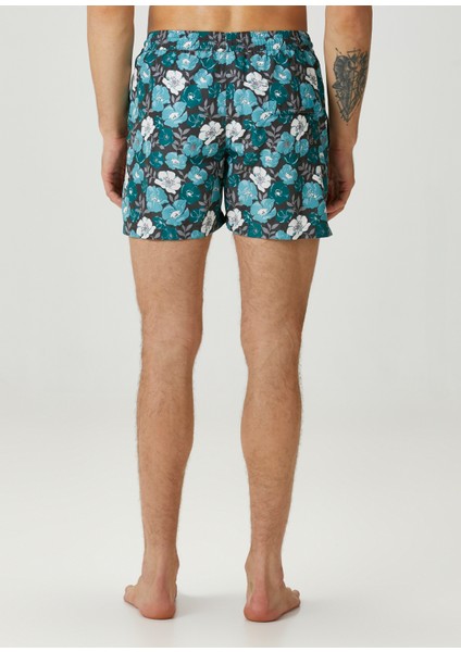 Yeşil Çiçek Desenli Mayo fırsatları