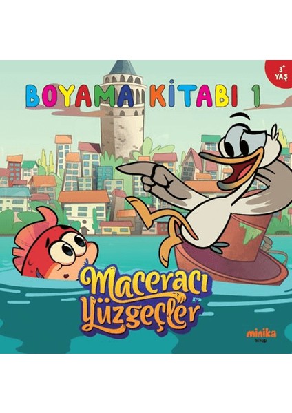 Maceracı Yüzgeçler Boyama Kitabı 1