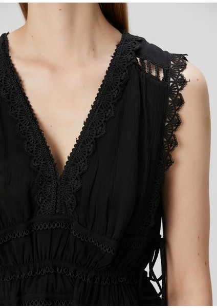 Xanthe Siyah Maksi Elbise indirimleri