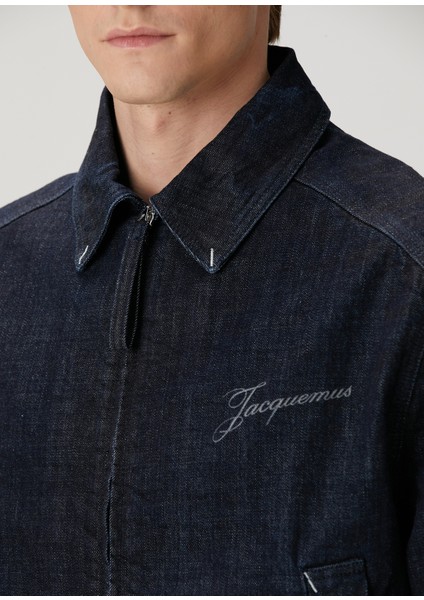 Koyu Lacivert Denim Ceket indirimleri