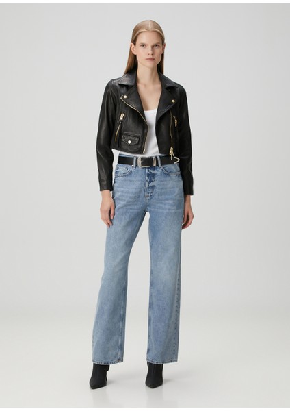 Brooklyn Mavi Straight Leg Jean Pantolon