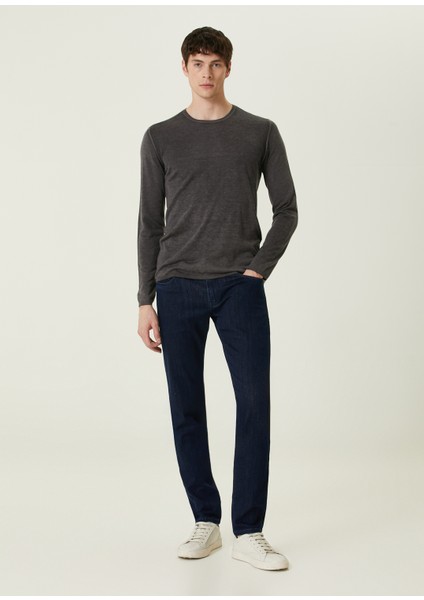 Pete Gri Uzun Kollu Ipek T-Shirt fiyatları