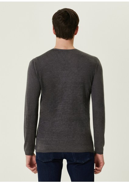 Pete Gri Uzun Kollu Ipek T-Shirt fırsatları