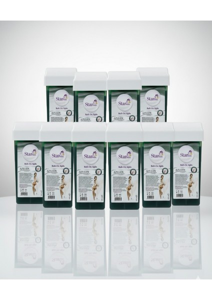 Roll On Kartuş Sir Ağda Azulen | Hassas Ciltler Için Özel | 10'lu Profesyonel Paket modelleri