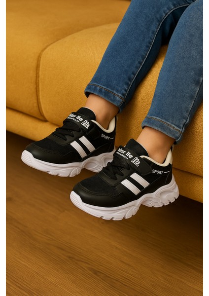 Çocuk Ortopedik Cırtlı Hafif Unisex Sneaker Spor Ayakkabı fırsatları