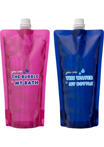 Pink Bubble & Ocean Bottle Suluk