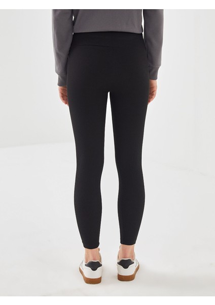 Yeni Sezon Beli Lastikli Dokulu Kadın Tayt fırsatları