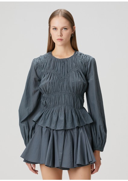 Melani Mavi Bluz modelleri