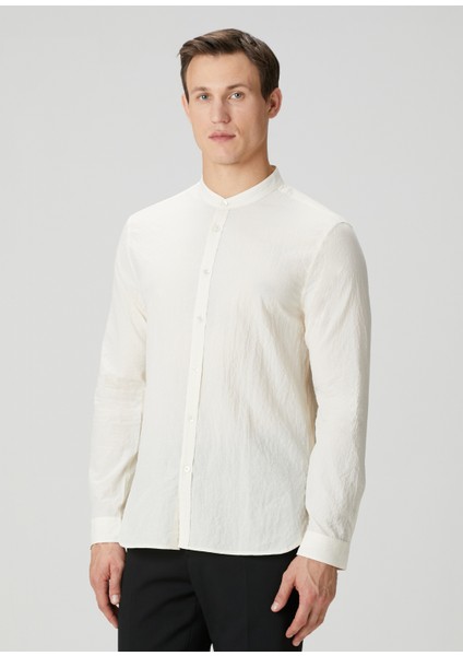 Kırık Beyaz Gömlek modelleri