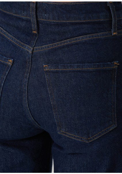 Ren Lacivert Wide Leg Jean Pantolon indirimleri