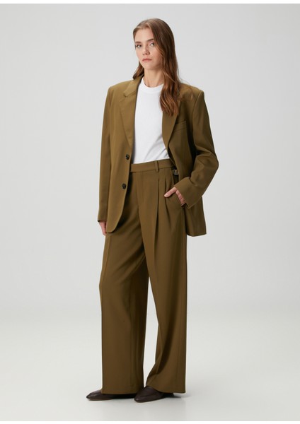 Mavi Beyaz Çiçekli Gömlek