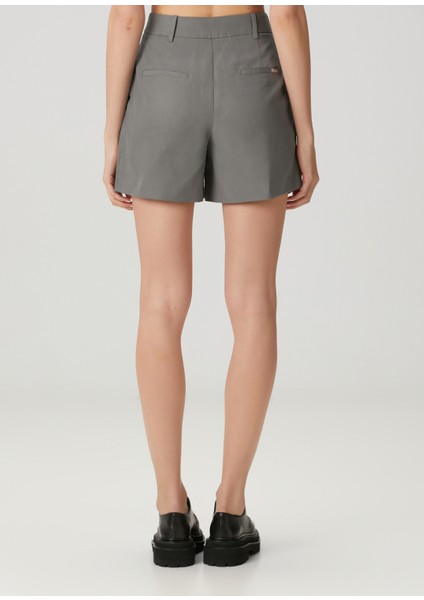 Averie Gri Relaxed Fit Şort fırsatları