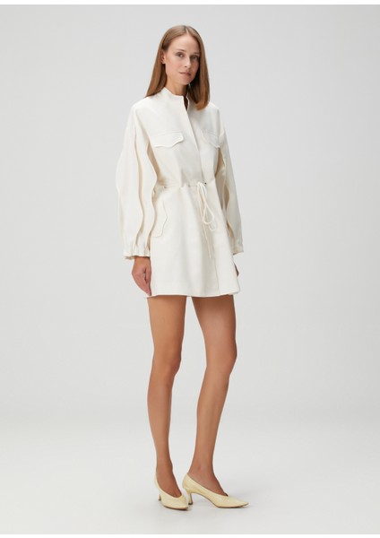 Miley Krem Mini Elbise fiyatları