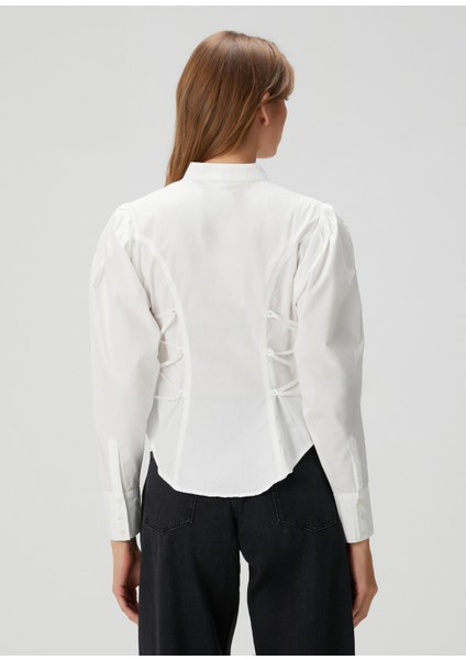 Evanna Beyaz Gömlek fırsatları