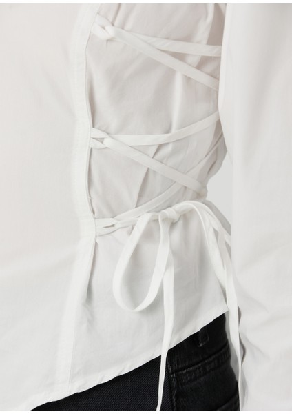 Evanna Beyaz Gömlek indirimleri