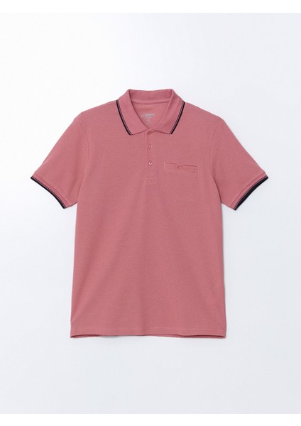 Yeni Sezon Polo Yaka Kısa Kollu Erkek Dokulu Tişört indirimleri