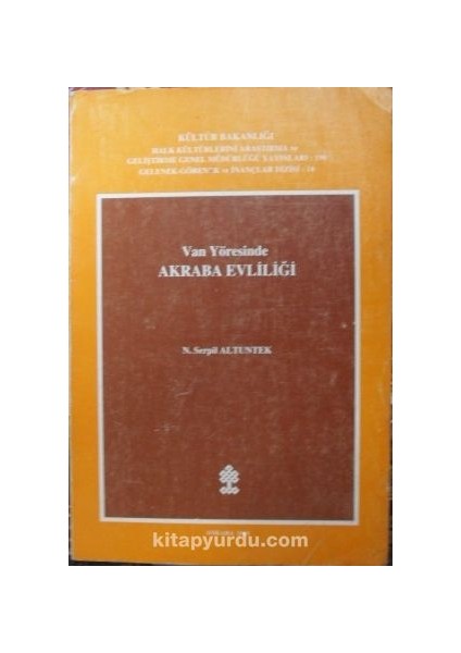 Van Yöresinde Akraba Evliliği (11-F-8)