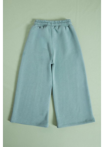 3 Iplik Çima Dikişli Kız Çocuk Palazzo Eşofman Altı fırsatları