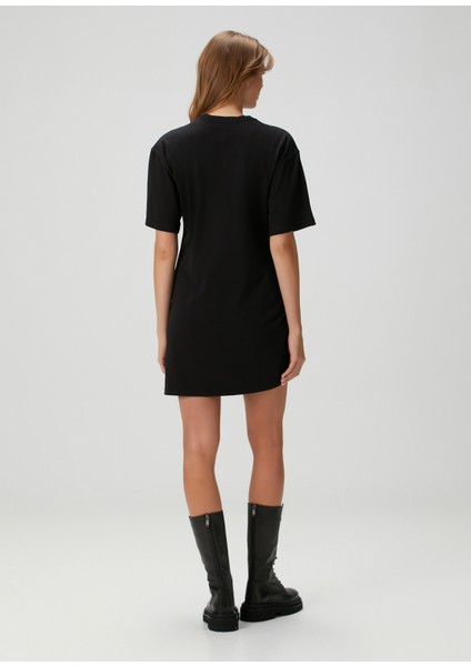 Ivana Naeina Siyah Mini Elbise fırsatları