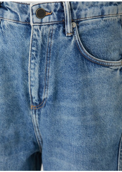 Carter Mavi Barrel Leg Jean Pantolon indirimleri