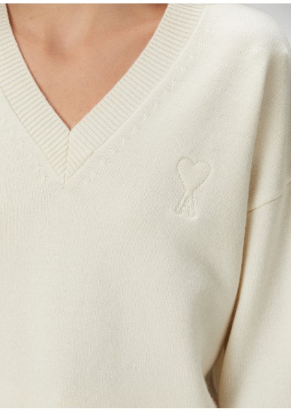 Ekru Yün Kazak indirimleri