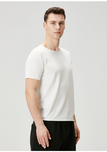 Beyaz Kısa Kollu Triko modelleri