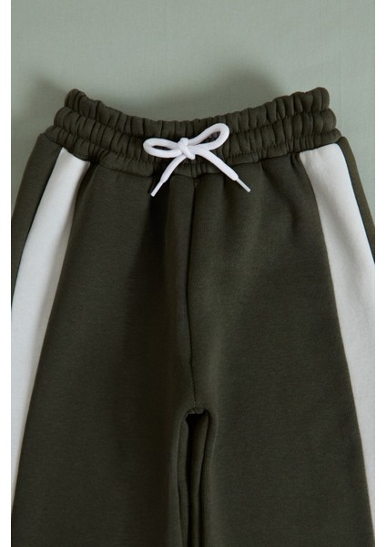 3 Iplik Yanları Şeritli Beli Lastikli Kız Çocuk Eşofman Altı fiyatları