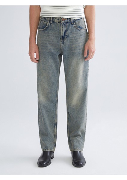 Yeni Sezon Baggy Fit Erkek Jean Pantolon fiyatları