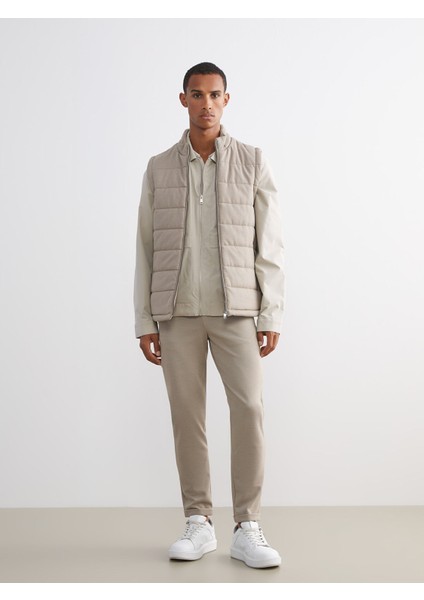 Yeni Sezon Slim Fit Dik Yaka Erkek Şişme Yelek fiyatları