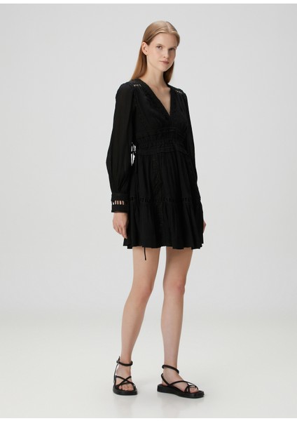 Xanthe Siyah Mini Elbise modelleri