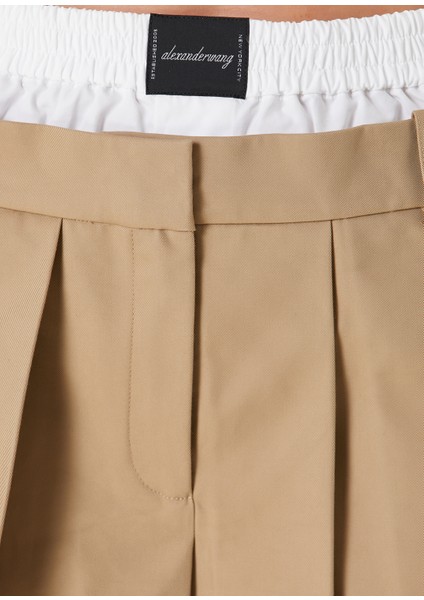 Layered Camel Şort Etek fırsatları
