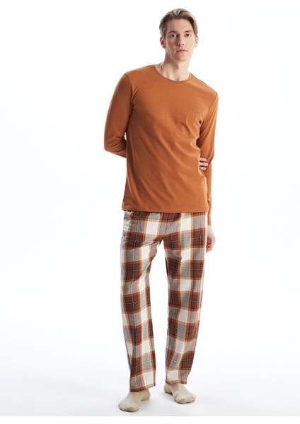 Yeni Sezon Standart Kalıp Erkek Pijama Takımı