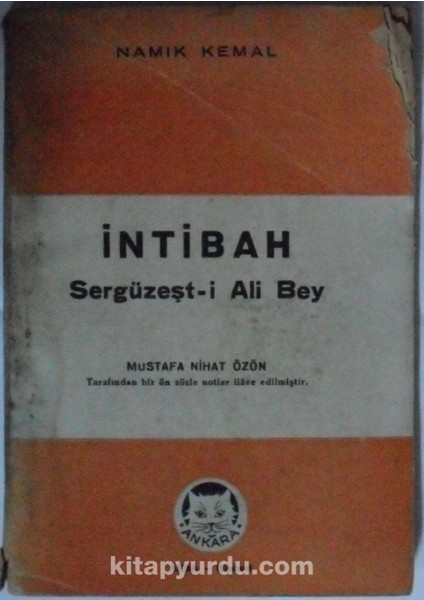 Intibah / Sergüzeşt-I Ali Bey Kod: 7-B-10