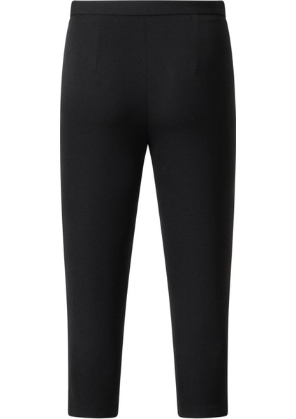 Yüksek Bel Kapri Pantolon Siyah fiyatları