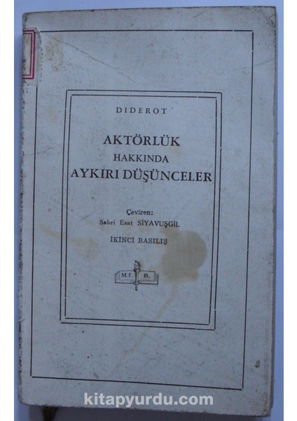Aktörlük Hakkında Aykırı Düşünceler / 11-Z-201
