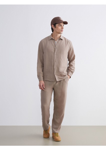 Yeni Sezon Regular Fit Uzun Kollu Erkek Gömlek fiyatları
