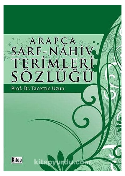 Arapça Sarf-Nahiv Terimleri Sözlüğü