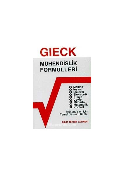 Mühendislik Formülleri Mühendisler Için Temel Başvuru Kitabı