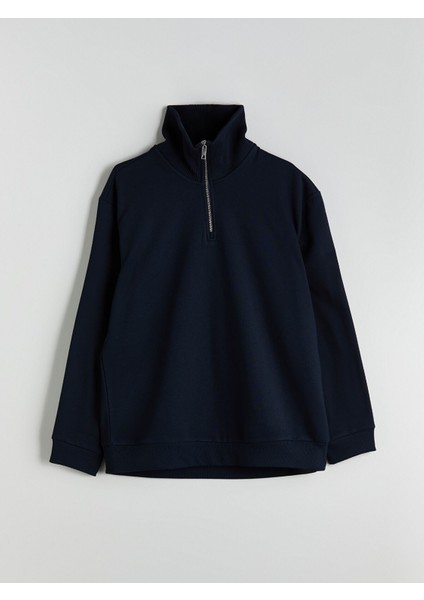 Yeni Sezon Dik Yaka Erkek Sweatshirt indirimleri