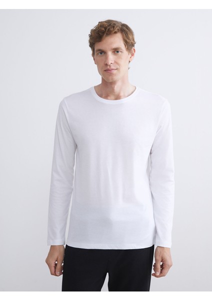 Yeni Sezon Bisiklet Yaka Uzun Kollu Erkek Atlet